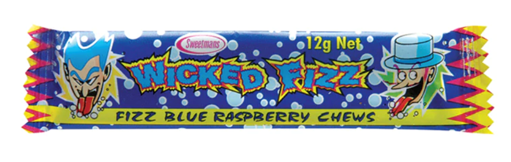 Wicked Fizz Blue Raspberry 0.4oz (BEST BY: JUN 2024)