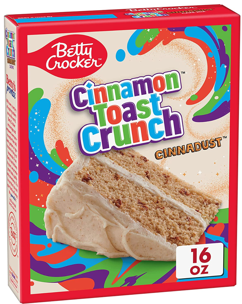 Cinnamon Toast Crunch Cake Mix 13.25oz (BEST BY: MAY 2025)