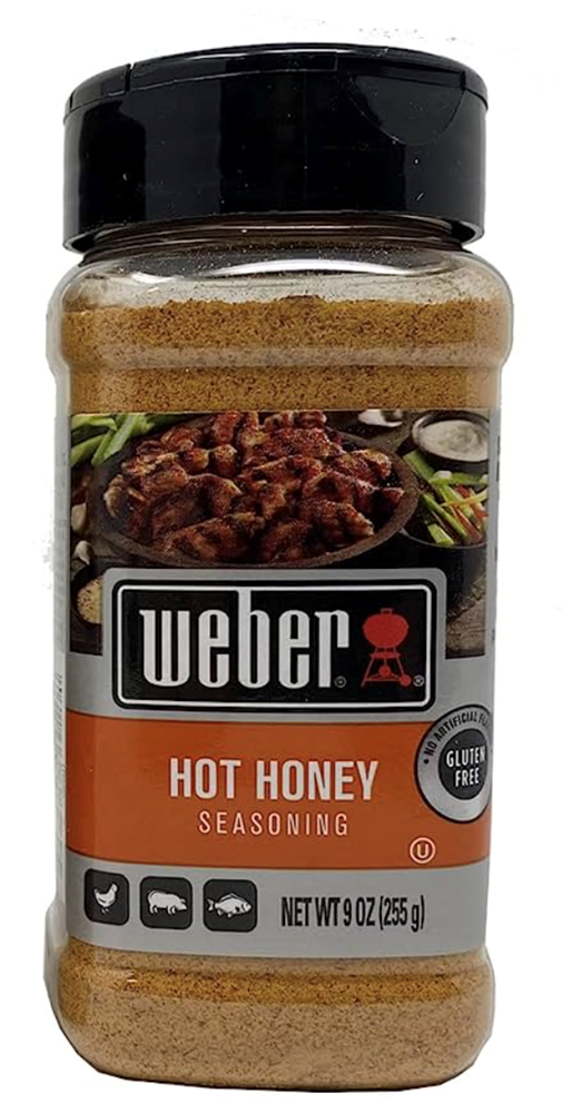 Weber Hot Honey Seasoning 9oz (BEST BY: JAN 2024)