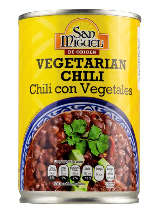 San Miguel Vegetarian Chilli 15oz