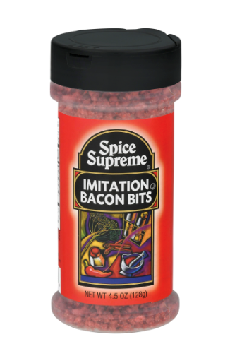 Spice Supreme Imitation Bacon Bits 4.5oz (BEST BY: JUNE 25)