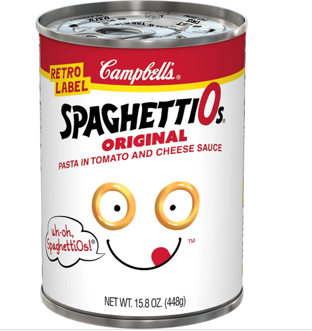 Campbell's Spaghetti O's Throwback Can 15.8oz