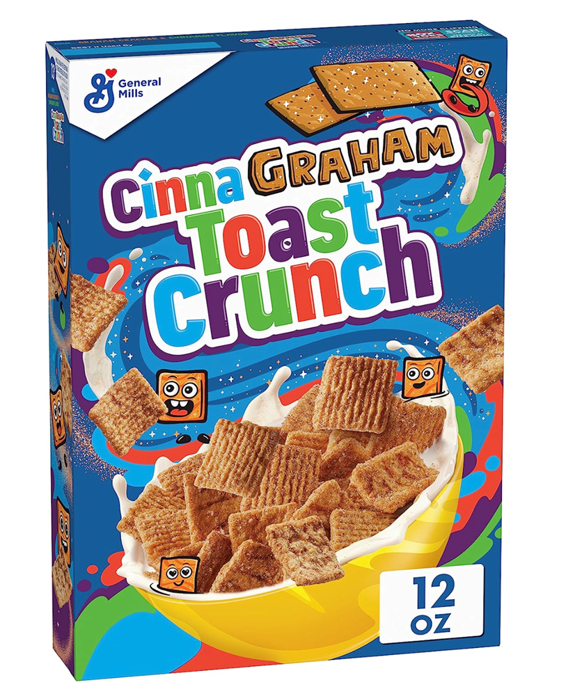 CinnaGraham Toast Crunch Cereal 12oz