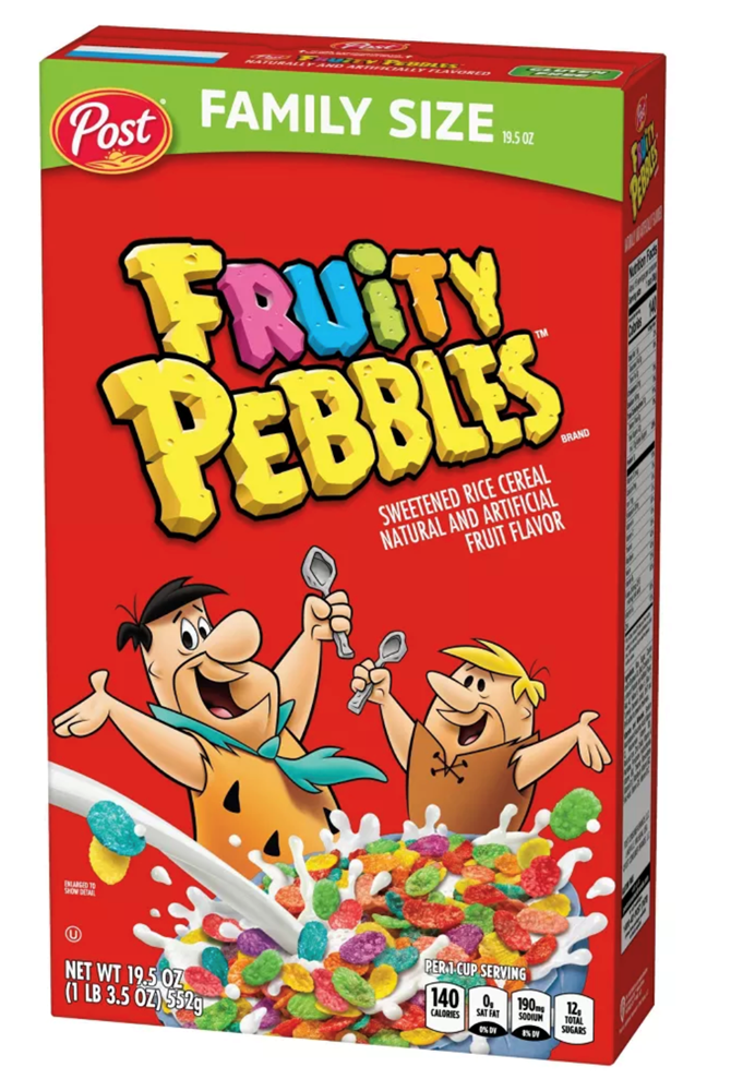 Fruity Pebbles Family Size 19.5oz