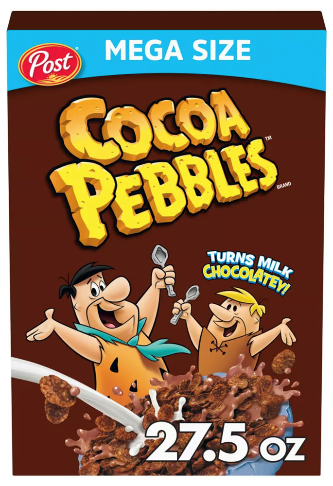 Post Cocoa Pebbles Mega Size 27.5oz