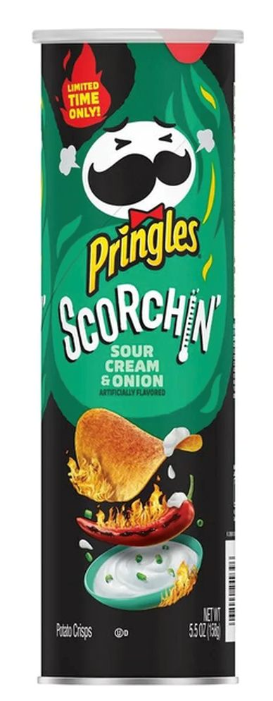 Pringles Scorchin' Sour Cream 5.5oz