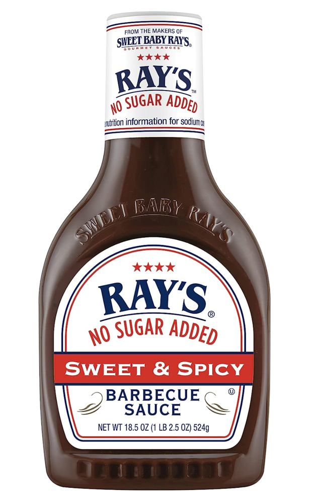 Sweet Baby Ray's No Sugar Added Sweet & Spicy BBQ Sauce 18.5oz