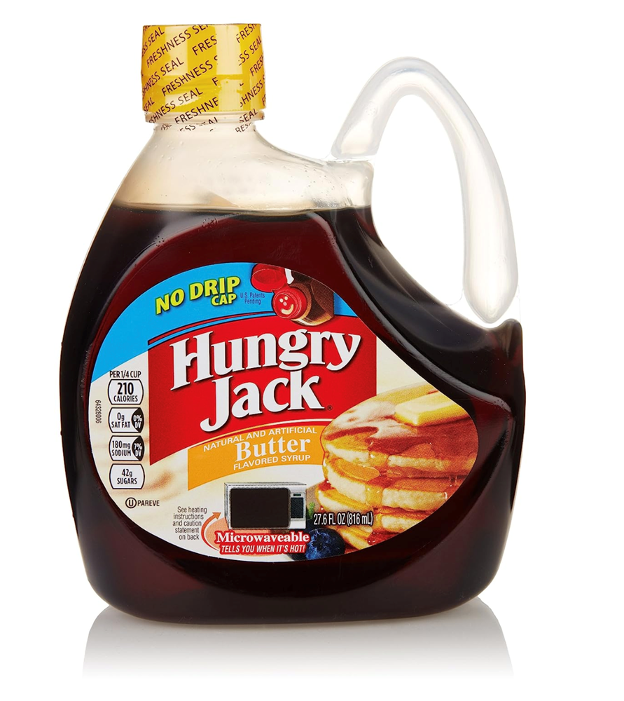 Hungry Jack Butter Flavoured Syrup 27.6oz