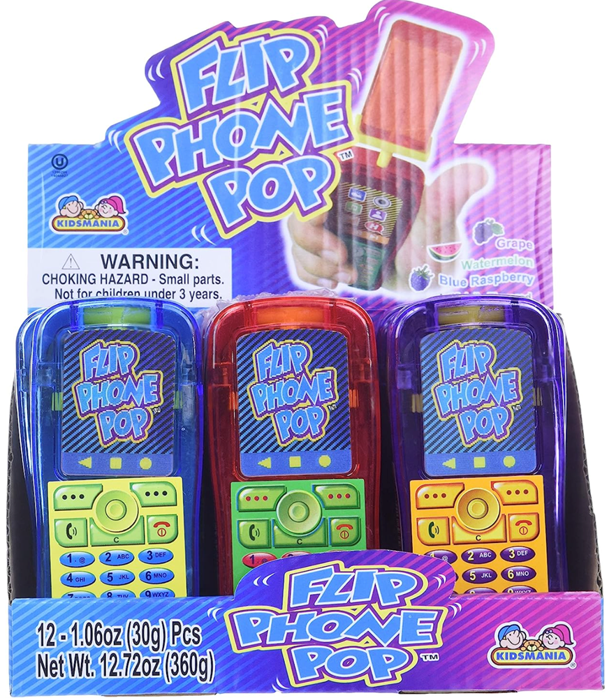 Kids Novelty Flip Phone Pop 1.06oz