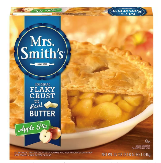Mrs. Smith's Flaky Crust Apple Pie 37oz (CLICK AND COLLECT ONLY) (BEST BY: OCT 25)