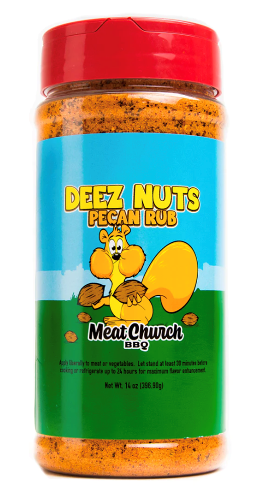 Meat Church Deez Nutz Pecan Rub 14.1oz