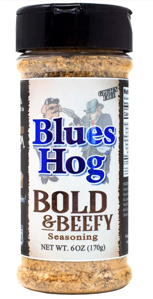 Blues Hog Bold & Beefy Seasoning 6oz (BEST BY: DEC 2023)