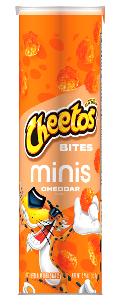 Cheetos Bites Minis Snacks Cheddar 3.6oz