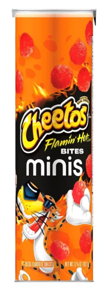 Cheetos Minis Flamin Hot Bites 1.5oz (BEST BY: MAY25)