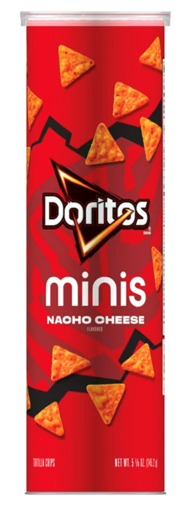 Doritos Minis Nacho Cheese 5.1oz (BEST BY: FEB 2024)