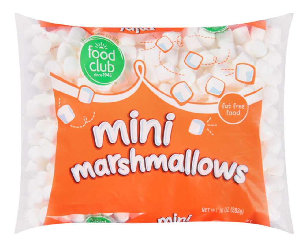 Food Club Mini Marshmallows 10oz (BEST BY: AUG2025)