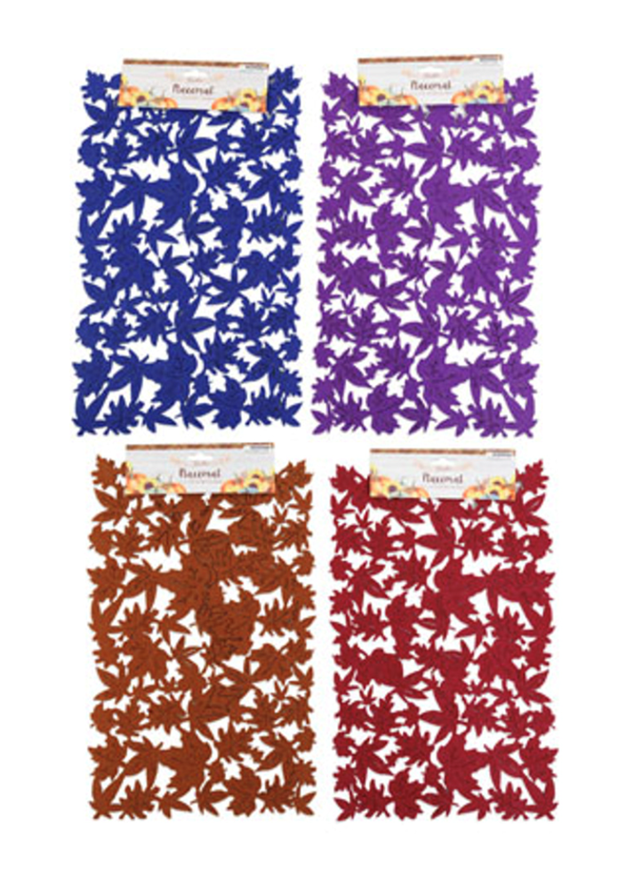 Leaf Placemat Assorted 1pc