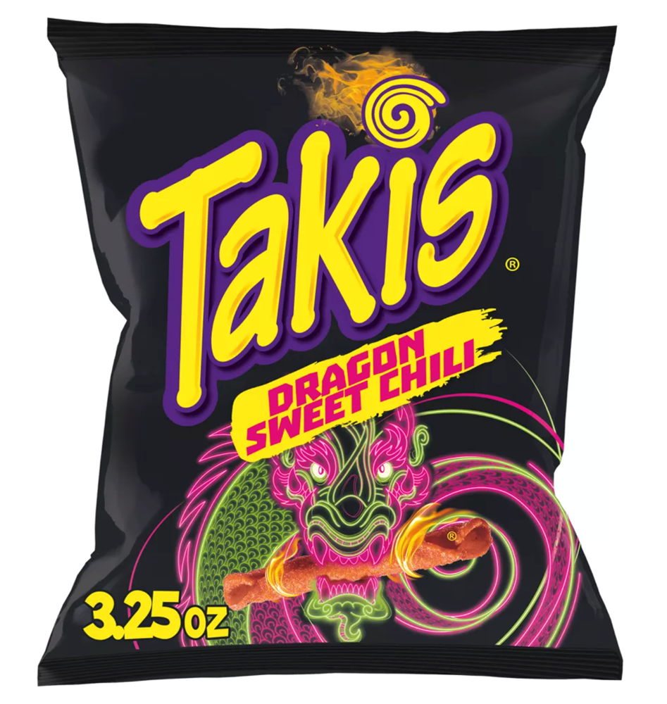 Takis Dragon Sweet Chili 3.25oz (BEST BY: 14JUL2025)