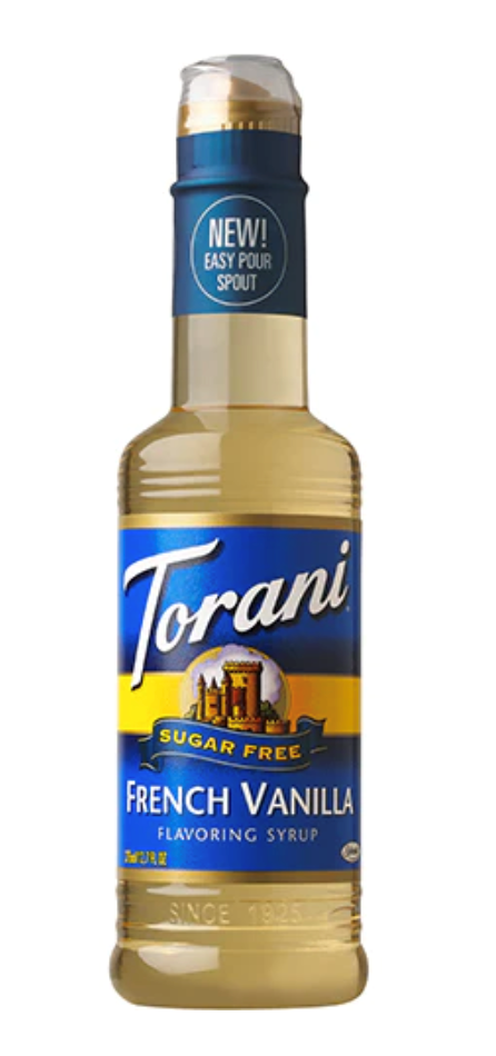 Torani Sugar Free French Vanilla 12.6oz