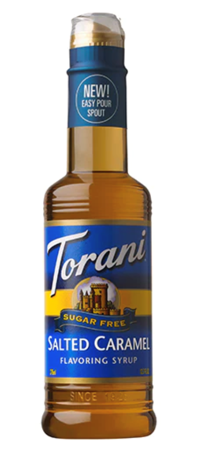 Torani Sugar Free Salted Caramel Syrup 12.6oz