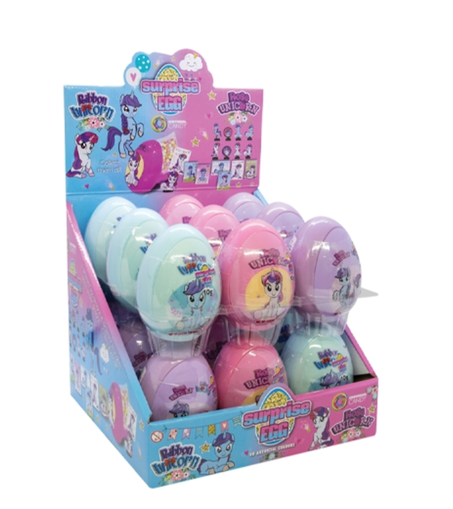 Unicorn Embossed Egg Assorted