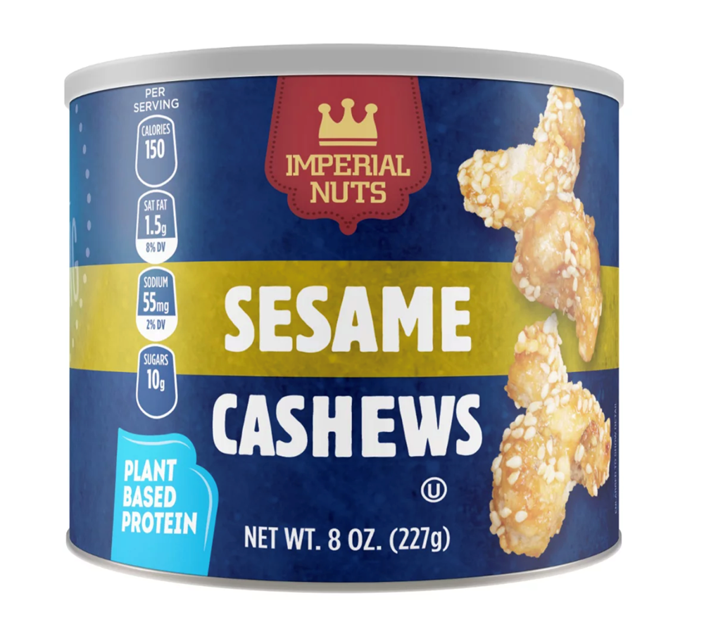Imperial Nuts Sesame Cashews 8oz