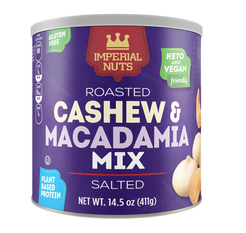 Imperial Nuts Roasted Cashew & Macadamia Mix 14.5oz