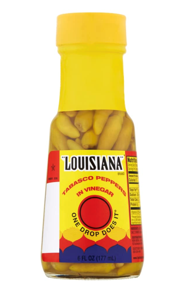 Louisiana Tabasco Peppers in Vinegar 6oz
