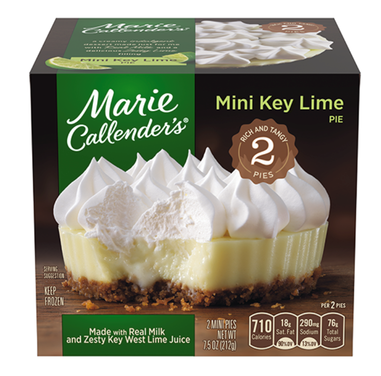Marie Callender's Key Lime Pie Single Serve 7.5oz (Click & Collect Only)