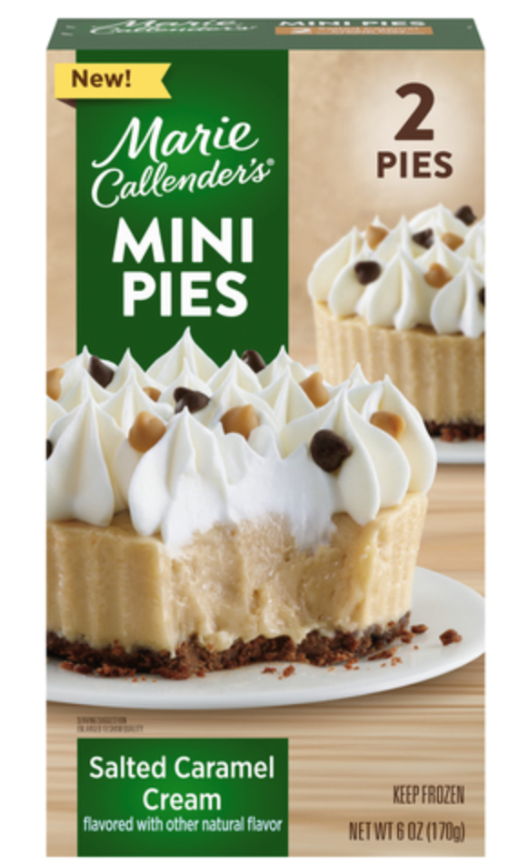 Marie Callender's Salted Caramel Pie Single Serve 6oz (BEST BY: JUNE 25)
