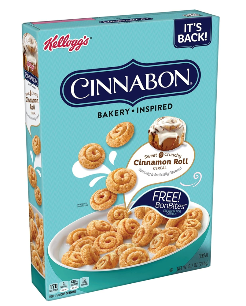 Cinnabon Cereal 8.7oz (BEST BY: JAN 2024)