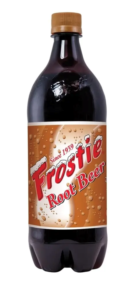 Frostie Root Beer Soda Plastic Bottle 32oz