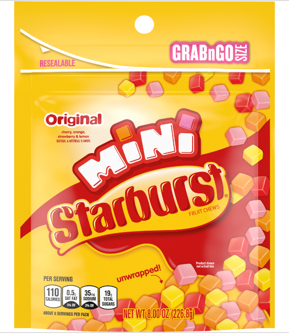 Starburst Original Mini Fruit Chews 8oz