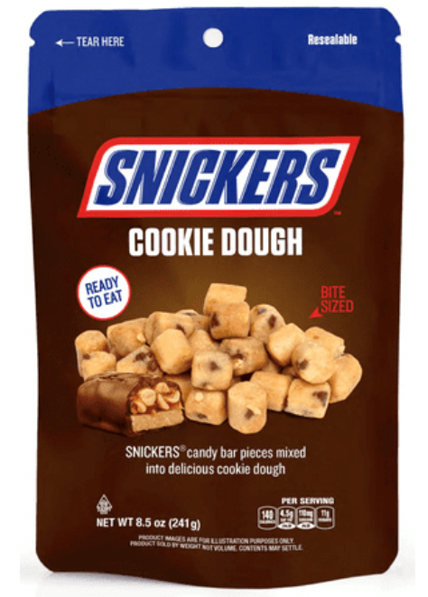 Snickers Cookie Dough Bites 8.5oz