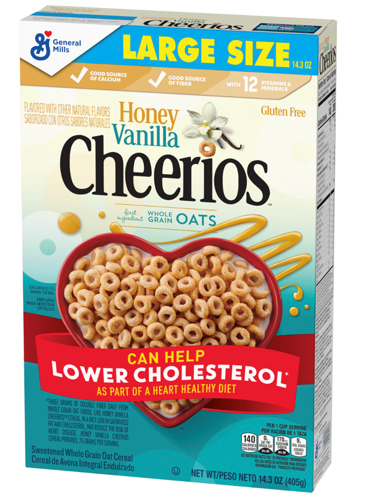 Honey Vanilla Cheerios 14.3oz (BEST BY: FEB 2024)