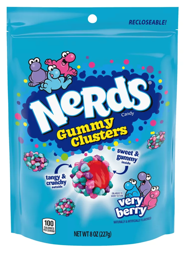 Nerds Gummy Clusters Very Berry 8oz