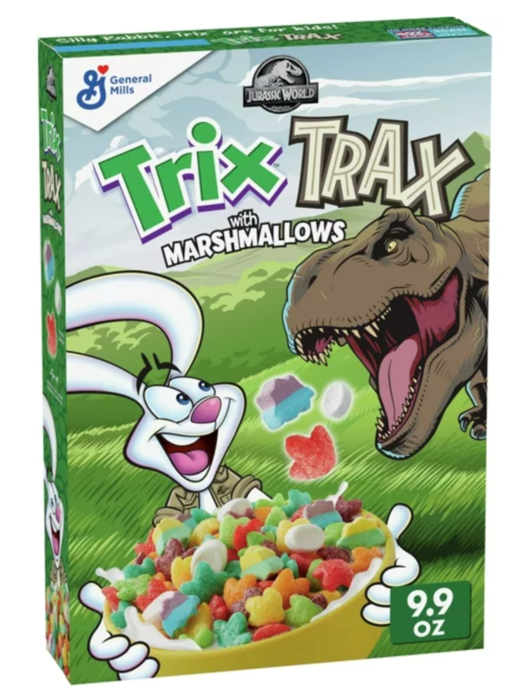 Trix Trax with Marshmallows Cereal 9.9oz (BEST BY: 16 MAR 2024)