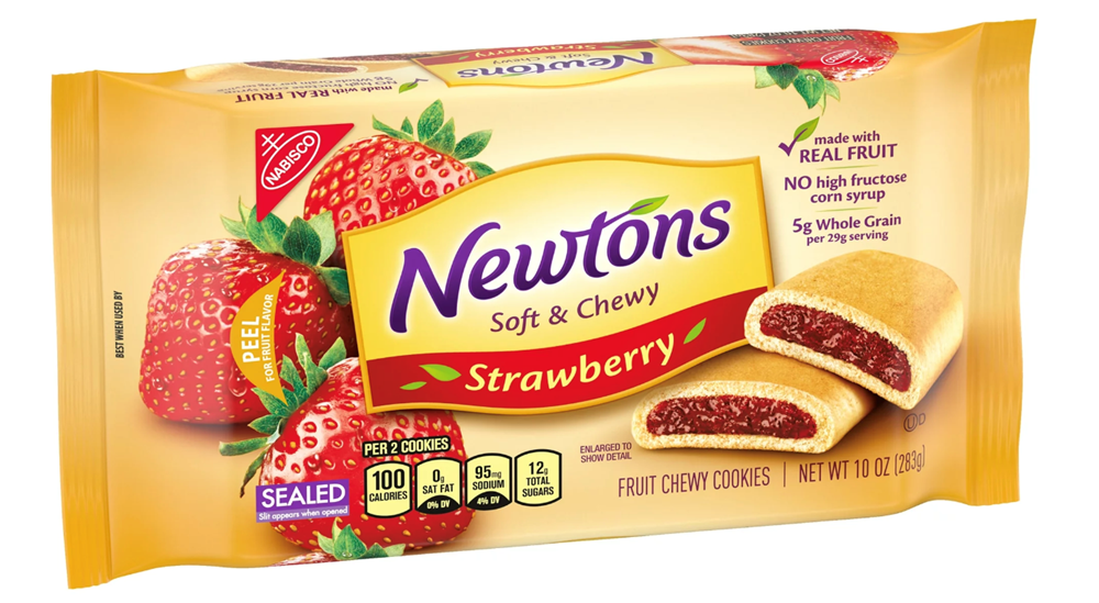 Newtons Soft & Fruit Chewy Strawberry Cookies 10oz (BEST BY: FEB 2024)