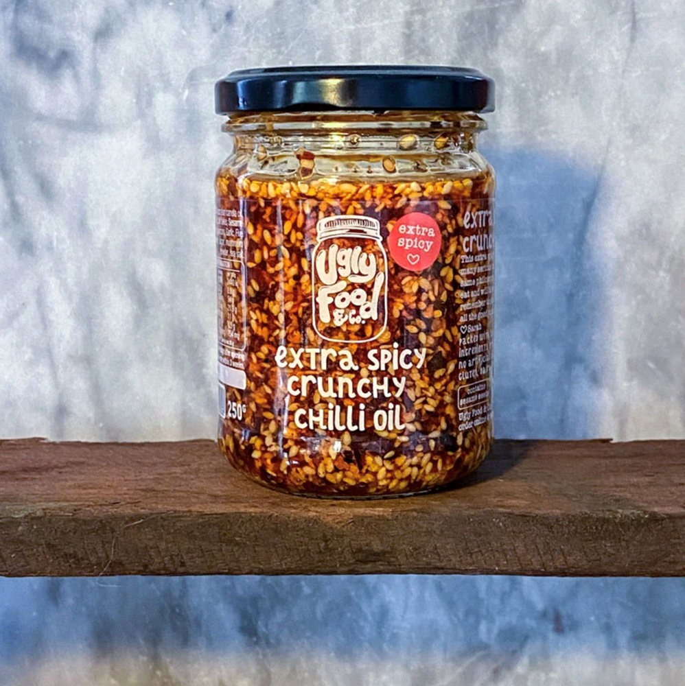 Ugly Food & Co Extra Spicy Crunchy Chilli Oil 8.8oz