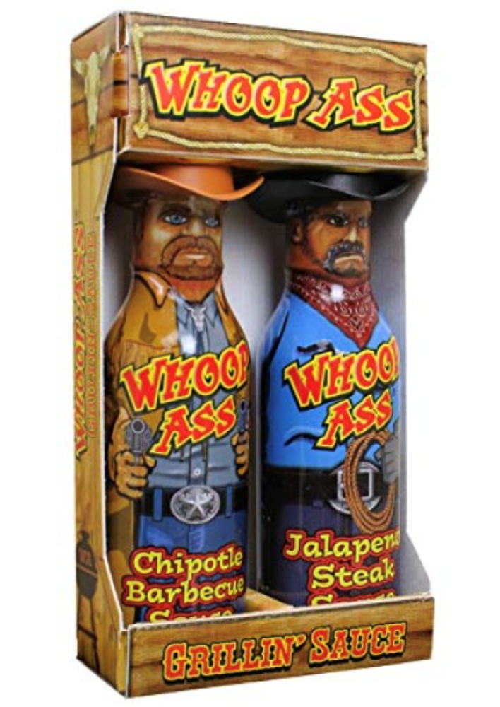 Ass Kickin' Whoop Ass Grillin' Sauce 2 Pack (BEST BY: MAY 2024)