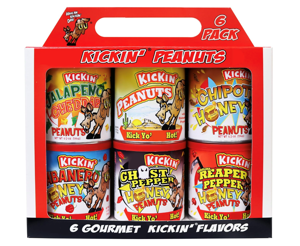 Ass Kickin? Peanuts Variety 6 Pack
