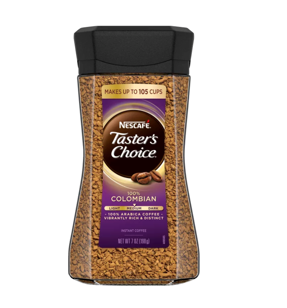 Nescafe Taster's Choice Instant Coffee Colombian Blend 7oz (BEST BY: MAY 2025)
