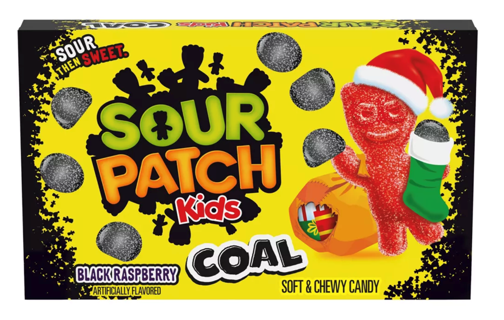 Sour Patch Kids Black Raspberry Coal 3.1oz
