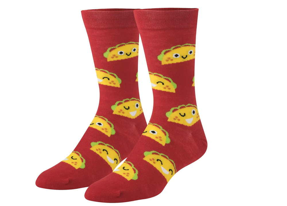 Crazy Socks Taco Socks (1 Pair)
