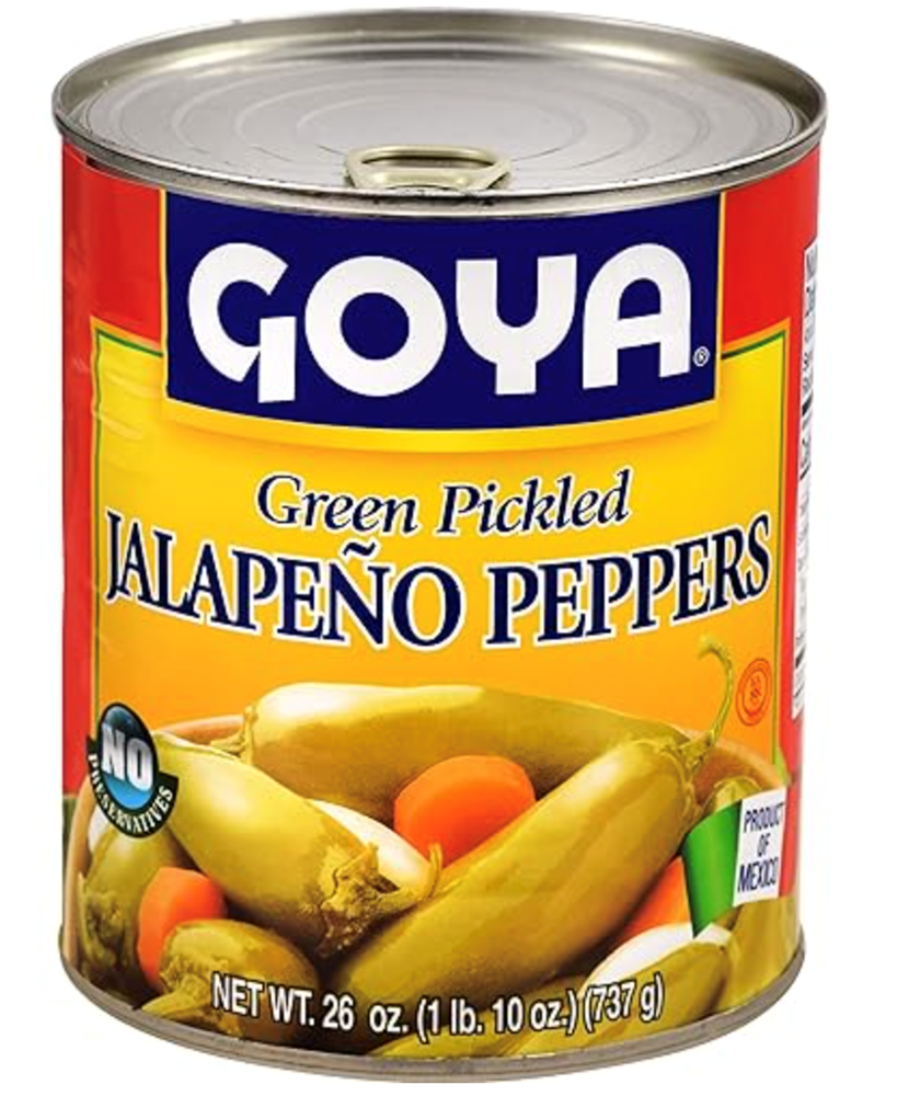 Goya Green Pickled Jalapeño Peppers 26oz