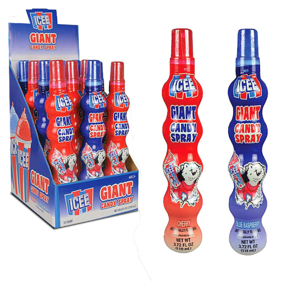 Icee Giant Spray Candy 3.7oz
