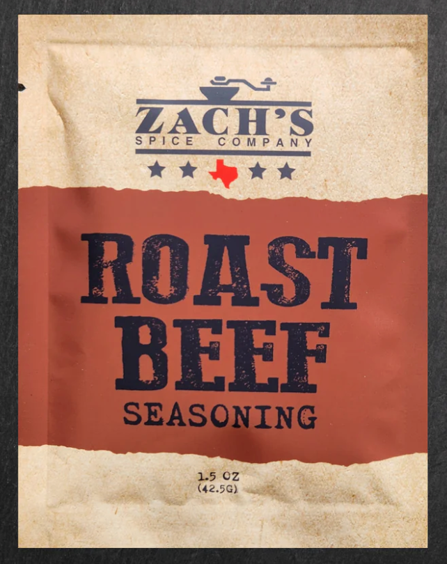 Zach's Roast Beef Seasoning 1.5oz