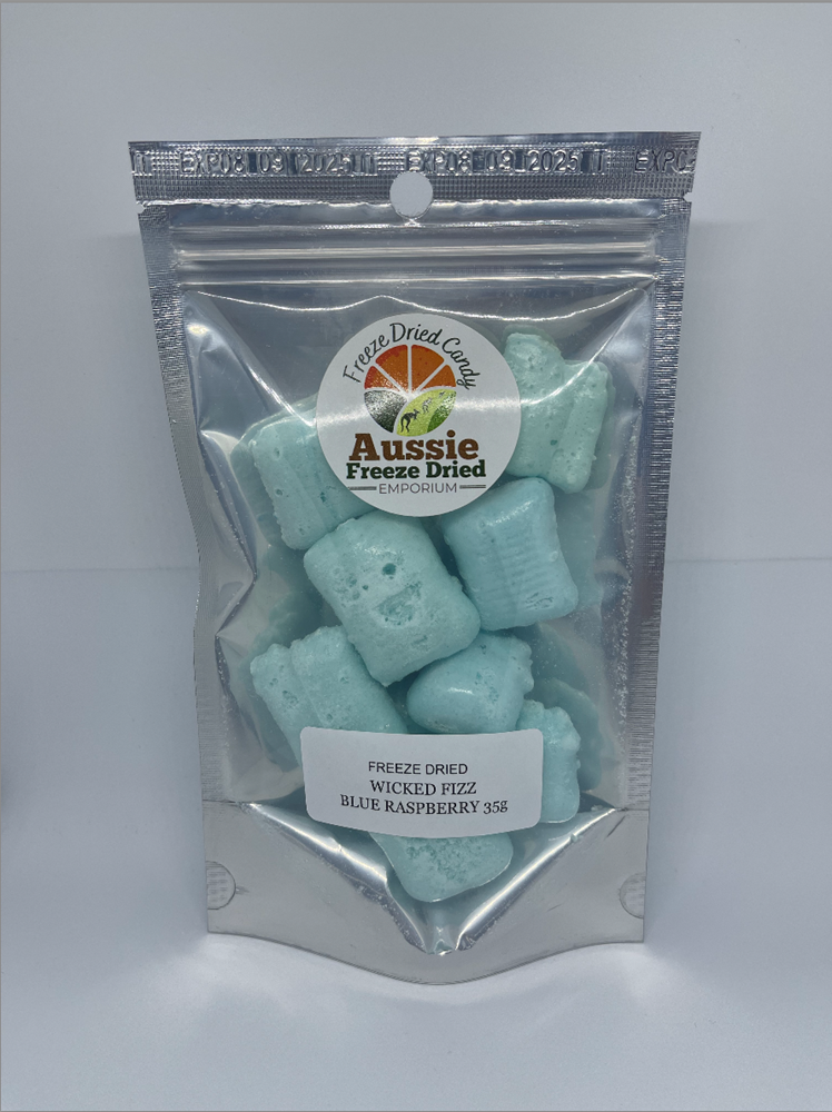 Freeze Dried Blue Raspberry Wicked Fizz 35g
