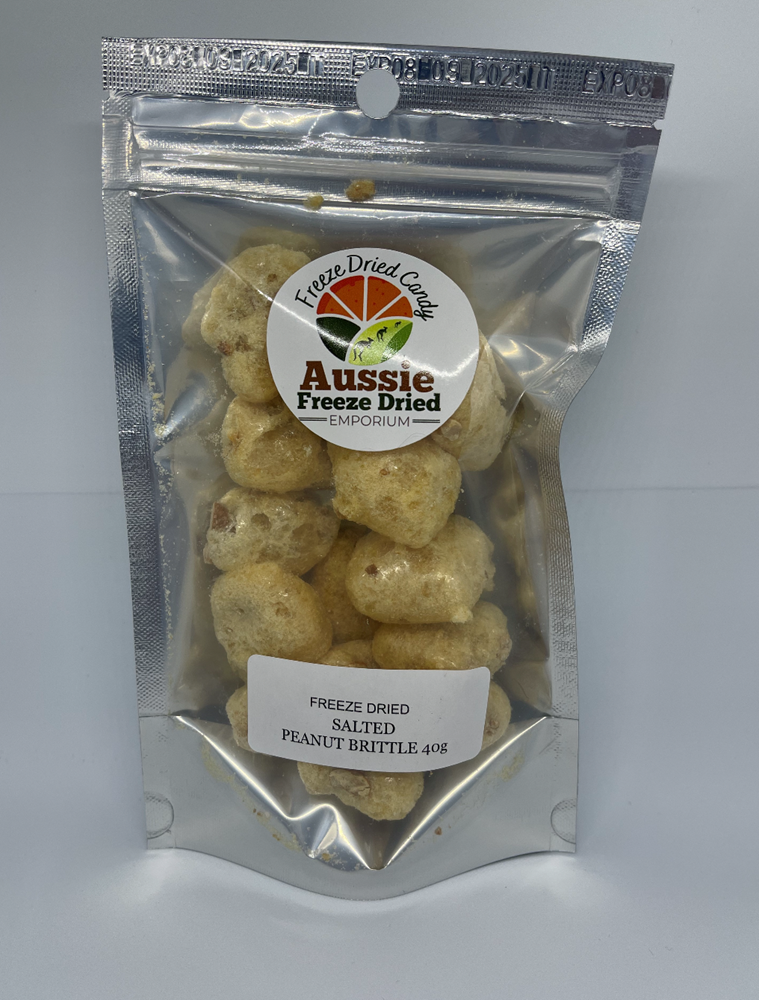 Freeze Dried Salted Peanut Brittle 35g