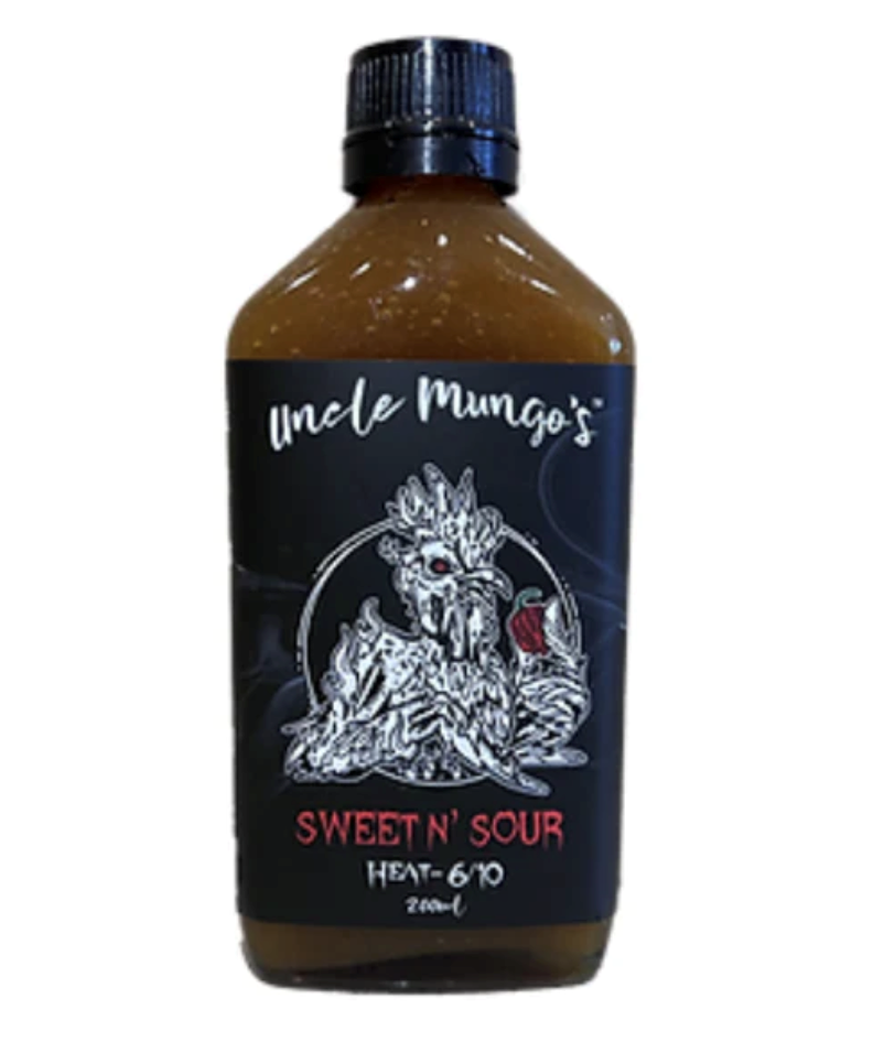 Uncle Mungo's Sweet n' Sour Hot Sauce 6.7oz